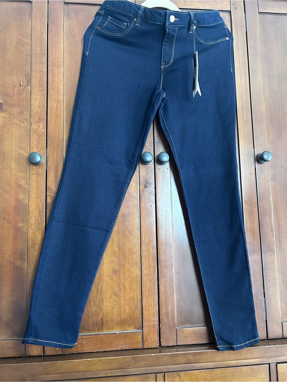 d. jeans Dark Wash Slim Skinny Women's Jeans